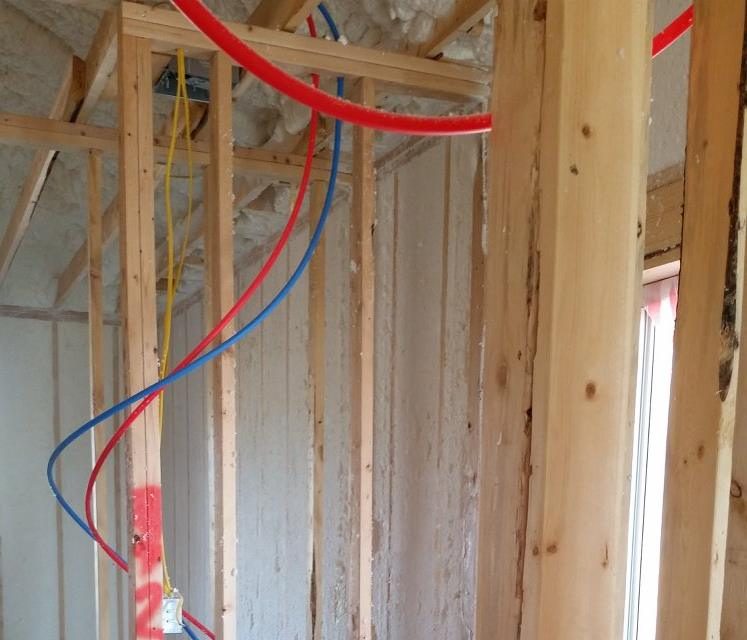 6" WALL Spray Foam AFTER SHAVING