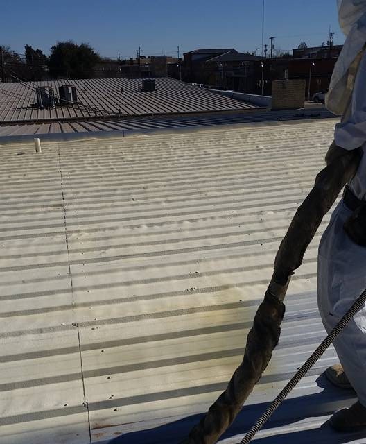Roof Foam Application